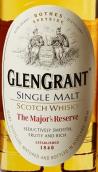 格蘭冠少校珍藏蘇格蘭單一麥芽威士忌(Glen Grant The Major's Reserve Single Malt Scotch Whisky, Speyside, UK)