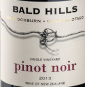 禿山酒莊單一園黑皮諾紅葡萄酒(Bald Hills Single Vineyard Pinot Noir, Central Otago, New Zealand)