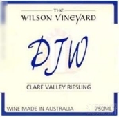 威爾森園DJW雷司令白葡萄酒(The Wilson Vineyard DJW Riesling, Clare Valley, Australia)