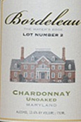 波德羅酒莊霞多麗干白葡萄酒（未經(jīng)橡木桶）(Boardeleau Lot No.2 Chardonnay(Unoaked), Maryland, USA)