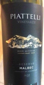 皮亞特里酒莊珍藏馬爾貝克紅葡萄酒(Piattelli Vineyards Reserve Malbec, Cafayate, Argentina)