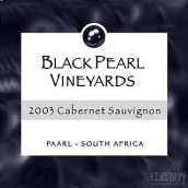 Black Pearl Cabernet Sauvignon, Paarl, South Africa