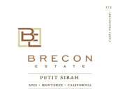 布樂肯酒莊小西拉紅葡萄酒(Brecon Petite Sirah, Monterey California, USA)