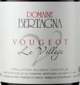 贝塔娜酒庄村庄（伏旧村）红葡萄酒(Domaine Bertagna Le Village, Vougeot, France)