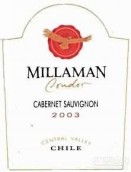 金鷹酒莊康多赤霞珠紅葡萄酒(Millaman Condor Cabernet Sauvignon, Central Valley, Chile)