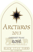 黑星農(nóng)場大角星品麗珠桃紅葡萄酒(Black Star Farms Arcturos Cabernet Franc Rose, Leelanau Peninsula , USA)