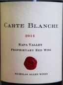 卡特布蘭奇酒莊專屬干紅葡萄酒(Carte Blanche Proprietary Red, Napa Valley, USA)