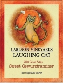 卡爾森笑貓瓊瑤漿甜白葡萄酒(Carlson Vineyards Laughing Cat Sweet Gewurztraminer, Grand Valley, USA)