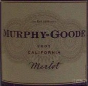 墨菲-古蒂酒莊梅洛干紅葡萄酒(Murphy-Goode Estate Merlot, Alexander Valley, USA)