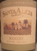 圣愛(ài)麗絲限量版梅洛干紅葡萄酒(Santa Alicia Limited Production Merlot, Maipo Valley, Chile)