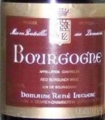 Rene Leclerc Bourgogne Rouge, Burgundy, France