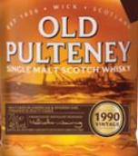 富特尼1990年份蘇格蘭單一麥芽威士忌(Old Pulteney 1990 Vintage Single Malt Scotch Whisky, Highlands, UK)