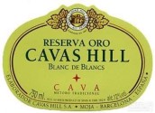 卡瓦斯山珍藏歐羅白中白干型卡瓦起泡酒(Cavas Hill Reserva Oro Blanc de Blancs Brut Cava, Catalonia, Spain)