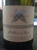 X酒莊凱瑟琳奔跑長相思干白葡萄酒(The Crossings  Catherine's Run Sauvignon Blanc, Malbrough, New Zealand)