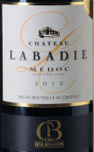 拉巴狄酒莊紅葡萄酒(Chateau Labadie, Medoc, France)