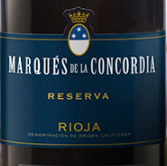 康科迪亞侯爵珍藏紅葡萄酒(Marques de la Concordia Reserva, Rioja DOCa, Spain)