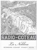 Radio-Coteau La Neblina Pinot Noir, Sonoma Coast, USA