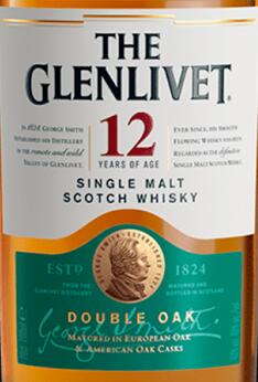 The Glenlivet 12 Years of Age Single Malt Scotch Whisky, Speyside