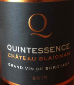 碧朗城堡典范紅葡萄酒(Chateau Blaignan Quintessence, Bordeaux, France)