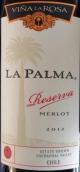 羅莎酒莊澎馬珍藏梅洛紅葡萄酒(Vina La Rosa La Palma Reserva Merlot, Cachapoal Valley, Chile)