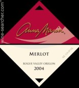 谷景安娜瑪利亞梅洛干紅葡萄酒(Valley View Anna Maria Merlot, Rogue Valley, USA)