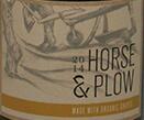 馬與犁酒莊馱馬干白葡萄酒(Horse & Plow Winery Draft Horse White, Dry Creek Valley, USA)