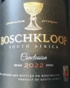 博斯克洛夫結果紅葡萄酒(Boschkloof Conclusion, Stellenbosch, South Africa)