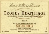 吉勒斯羅賓酒莊阿博瑞克布維特釀紅葡萄酒(Domaine Gilles Robin Cuvee Alberic Bouvet,  Crozes-Hermitage, France)