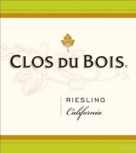 寶林酒堡雷司令干白葡萄酒(Clos du Bois Riesling, California, USA)