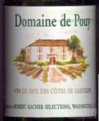 普伊酒莊白葡萄酒(Domaine de Pouy, Vin de Pays des Cotes de Gascogne, France)