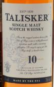 泰斯卡10年蘇格蘭單一麥芽威士忌(Talisker Aged 10 Years Single Malt Scotch Whisky, Isle of Skye, UK)