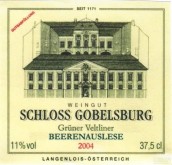 Schloss Gobelsburg Gruner Veltliner Beerenauslese, Kamptal, Austria