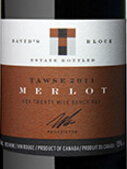 陶思戴維區(qū)梅洛干紅葡萄酒(Tawse David's Block Estate Merlot, Twenty Mile Bench, Canada)