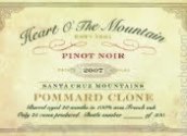 山峰之心莊園玻瑪克隆黑皮諾干紅葡萄酒(Heart O’ the Mountain Estate Pinot Noir 'Pommard', Central Coast, USA)