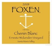 福克森埃內(nèi)斯托維肯登園老藤白詩南干白葡萄酒(Foxen Ernesto Wickenden Vineyard Old Vines Chenin Blanc, Santa Maria Valley, USA)