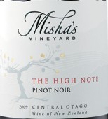 米莎酒莊神秘高音黑皮諾紅葡萄酒(Misha's Vineyard The High Note Pinot Noir, Central Otago, New Zealand)