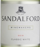 山度富酒莊釀酒師經(jīng)典白葡萄酒(Sandalford Winemakers Classic White, Margaret River, Australia)