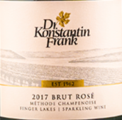 康斯坦丁·弗蘭克極干型桃紅起泡酒(Dr. Konstantin Frank Brut Rose, Finger Lakes, USA)