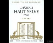 Chateau Haut Selve Blanc, Graves, France