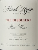 馬克瑞安酒莊異見者紅葡萄酒(Mark Ryan Winery The Dissident, Columbia Valley, USA)