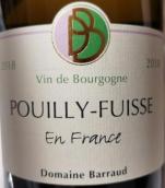 巴諾德酒莊法國白葡萄酒(Domaine Barraud Pouilly-Fuisse En France, Maconnais, France)