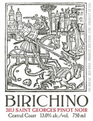 比利奇諾圣喬治黑皮諾干紅葡萄酒(Birichino Saint Georges Pinot Noir, California, USA)