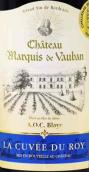 沃邦侯爵酒莊羅伊特釀紅葡萄酒(Chateau Marquis de Vauban La Cuvee du Roy, Blaye Cotes de Bordeaux, France)