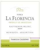 卡索耐家族佛羅倫西亞園長相思干白葡萄酒(Familia Cassone Finca La Florencia Sauvignon Blanc, Lujan de Cuyo, Argentina)