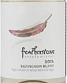 費(fèi)瑟斯通長相思干白葡萄酒(Featherstone Sauvignon Blanc, Ontario, Canada)