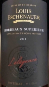 路易斯·艾绍尔红葡萄酒(Louis Eschenauer, Bordeaux Superieur, France)