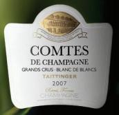 泰亭哲伯爵白中白香檳(Champagne Taittinger Comtes de Champagne Blanc de Blancs, Champagne, France)