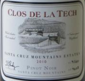 泰克酒莊圣克魯斯山園黑皮諾干紅葡萄酒(Clos de la Tech Santa Cruz Mountains Estates Pinot Noir, Santa Cruz Mountains, USA)