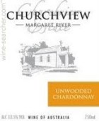 圣景酒莊非木桶霞多麗白葡萄酒(Churchview Estate Unwooded Chardonnay, Margaret River, Western Australia)