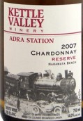 凯拓谷阿德拉站珍藏霞多丽干白葡萄酒(Kettle Valley Winery Adra Station Reserve Chardonnay, Okanagan Valley, Canada)